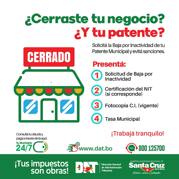 Baja de Lincencia de Funcionamiento